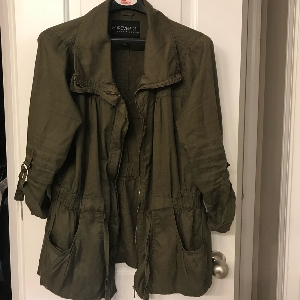 Army Green Lightweight Jacket